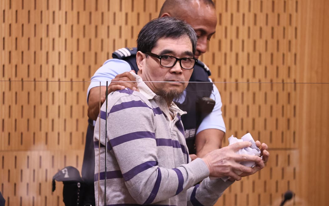 130625 CHRIS SKELTON (POOL)
Tingjun Cao is removed from the court room during his sentencing for the murder of real estate agent Yanfei Bao.