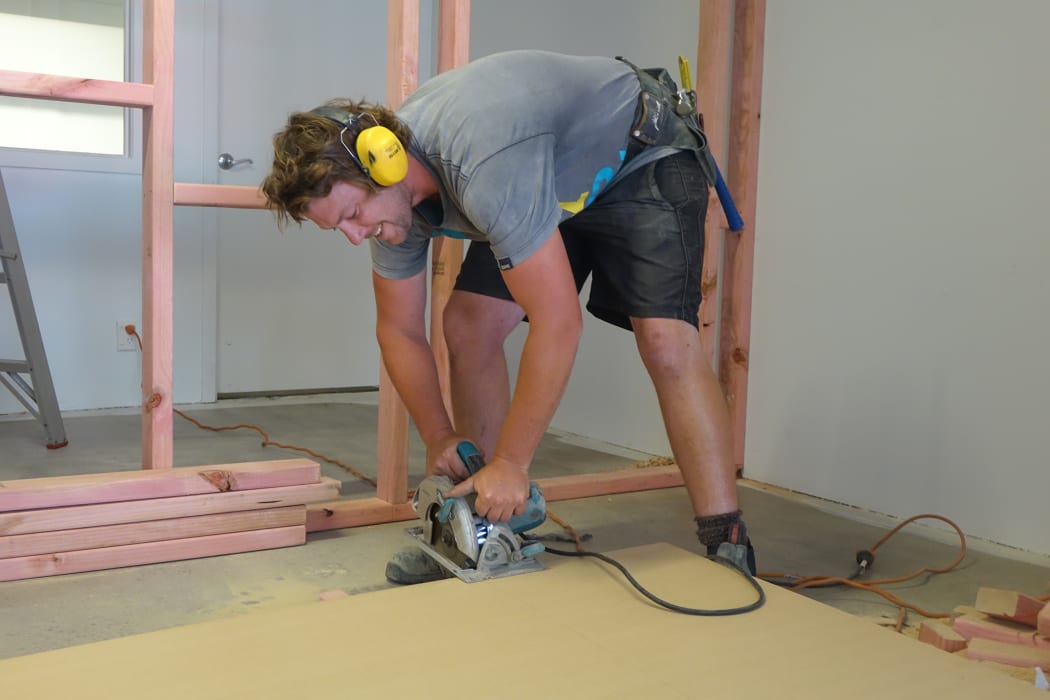 New Plymouth builder Andy Jones says knots can significantly weaken timber.