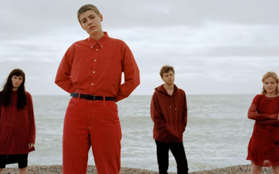 Porridge Radio (Dana Margolin in foreground)