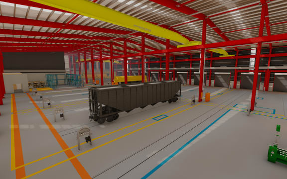 An image of the planned redevelopment of the Hillside railway workshops in Dunedin.