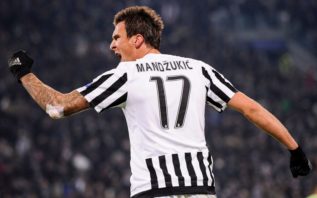 Juventus player Mario Mandžukić.