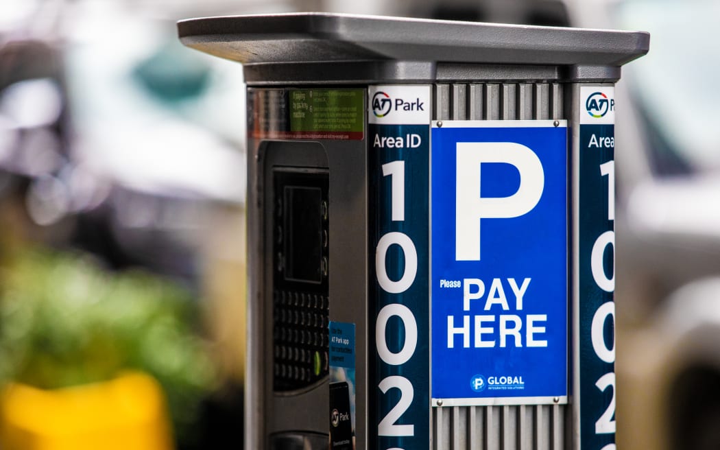 Parking machine.