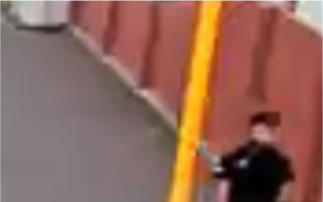 A CCTV image of a man sought by police in relation to two suspected attempted kidnappings in Christchurch.