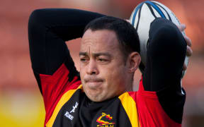 Greg Smith as the assistant coach of Waikato, 2010.