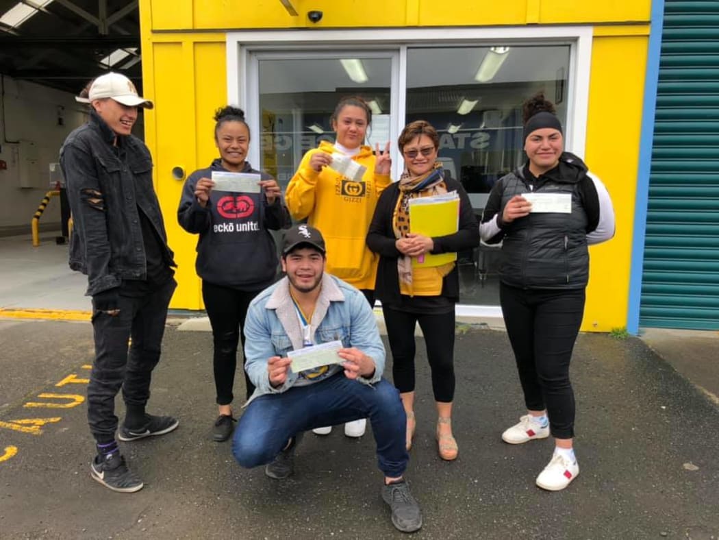 He Poutama Rangatahi students in 2020.