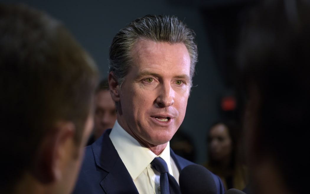 California Governor Gavin Newsom.