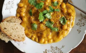 Spiced Chickpea Soup