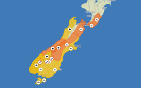 MetService's weather warnings and watches for 15 October, 2023.