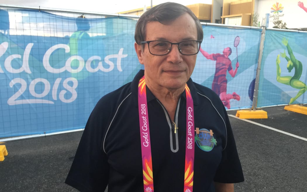 Oceania and Commonwealth Weightlifting Federation General Secretary Paul Coffa.