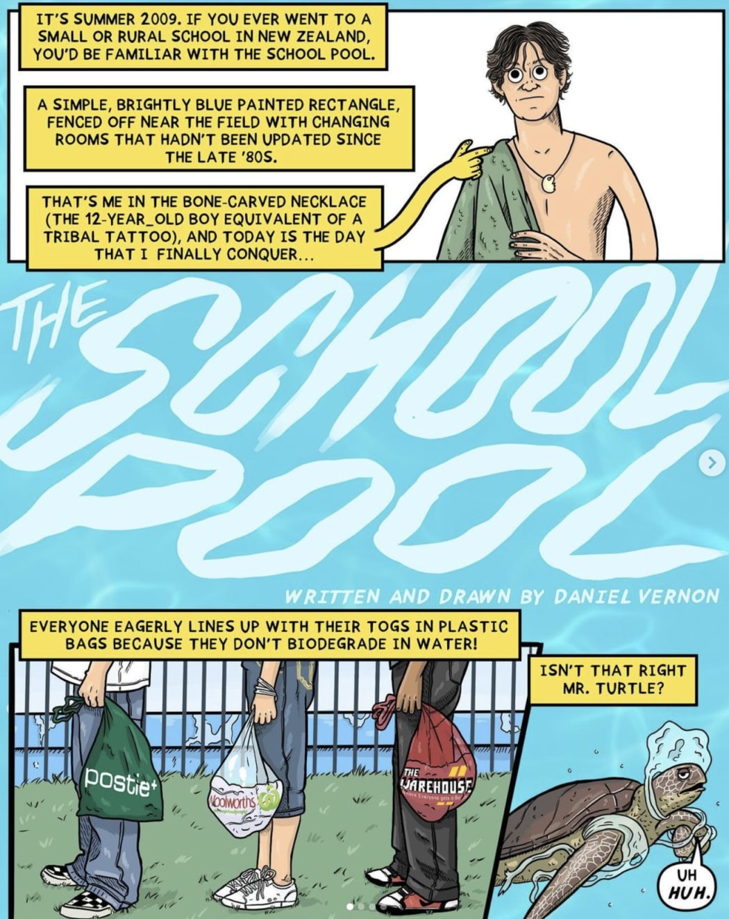 Cartoons by Daniel Vernon.