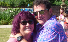 Cathy O'Callaghan and Mike Sansom