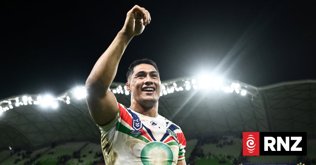 NRLラガーシャツ TUIVASA NZ 4 ウォーリアーズ