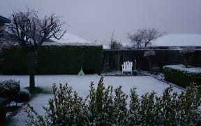 Snow near Queenstown on 1 September 2020.