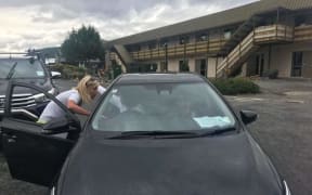 Amy Hollamby took the keys off a tourist who she says was driving dangerously.