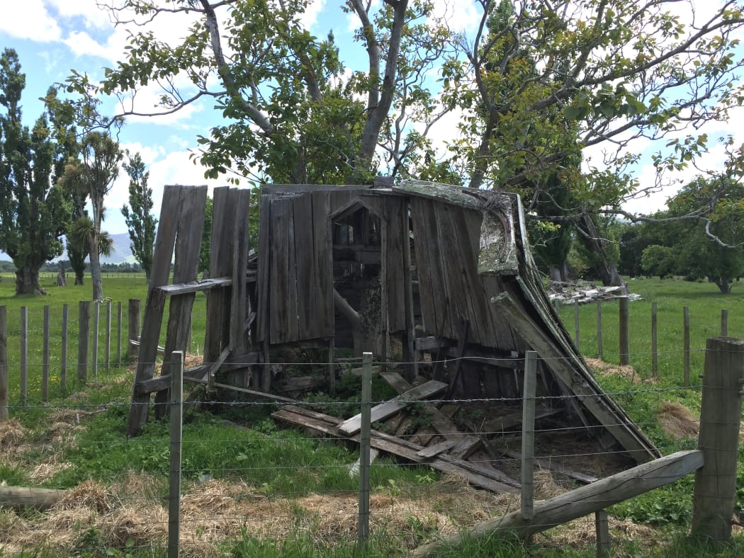 The ruins of the Carkeek Observatory