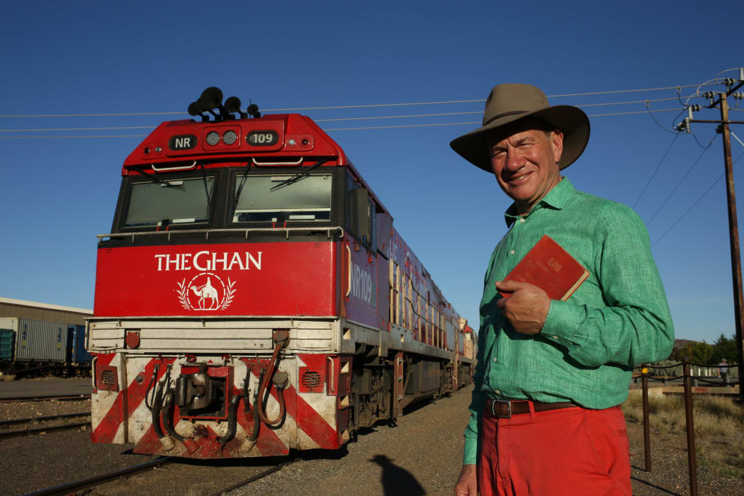 Former politician Michael Portillo travelled nearly 15,000km across Australia for his new series, Great Australian Railway Journeys.