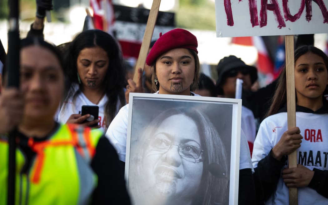 The Hīkoi mō te Tiriti, the Treaty Principles Bill march, reaches central Wellington on November 19.
