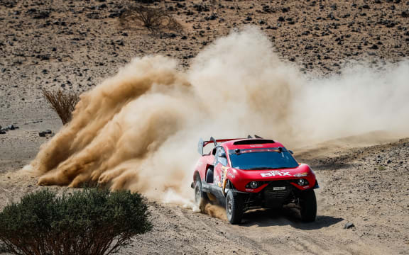 Sebastien Loeb on the Dakar Rally.
