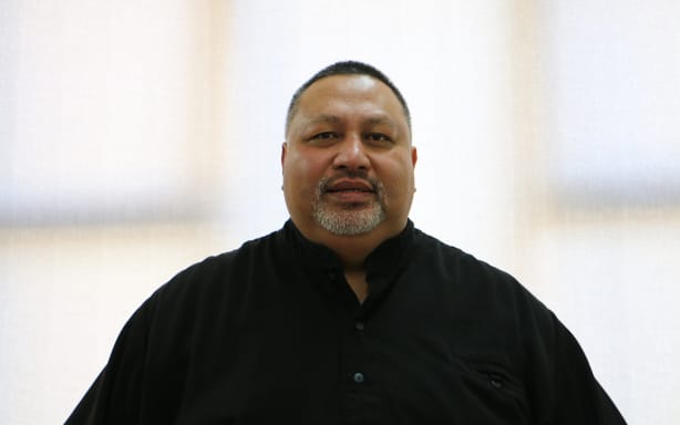 Forum chairman Teleiai Edwin Puni.