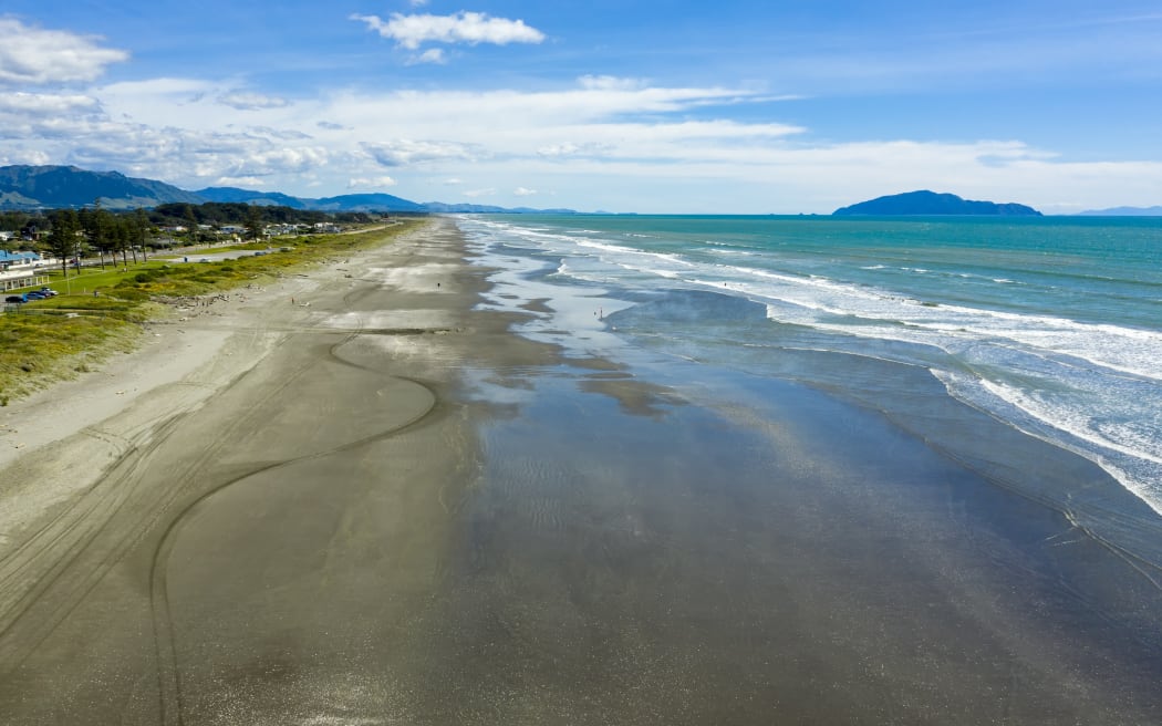 Ōtaki Beach in Kāpiti Coast, Wellington.