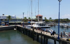Port Denarau near Nadi, Fiji.