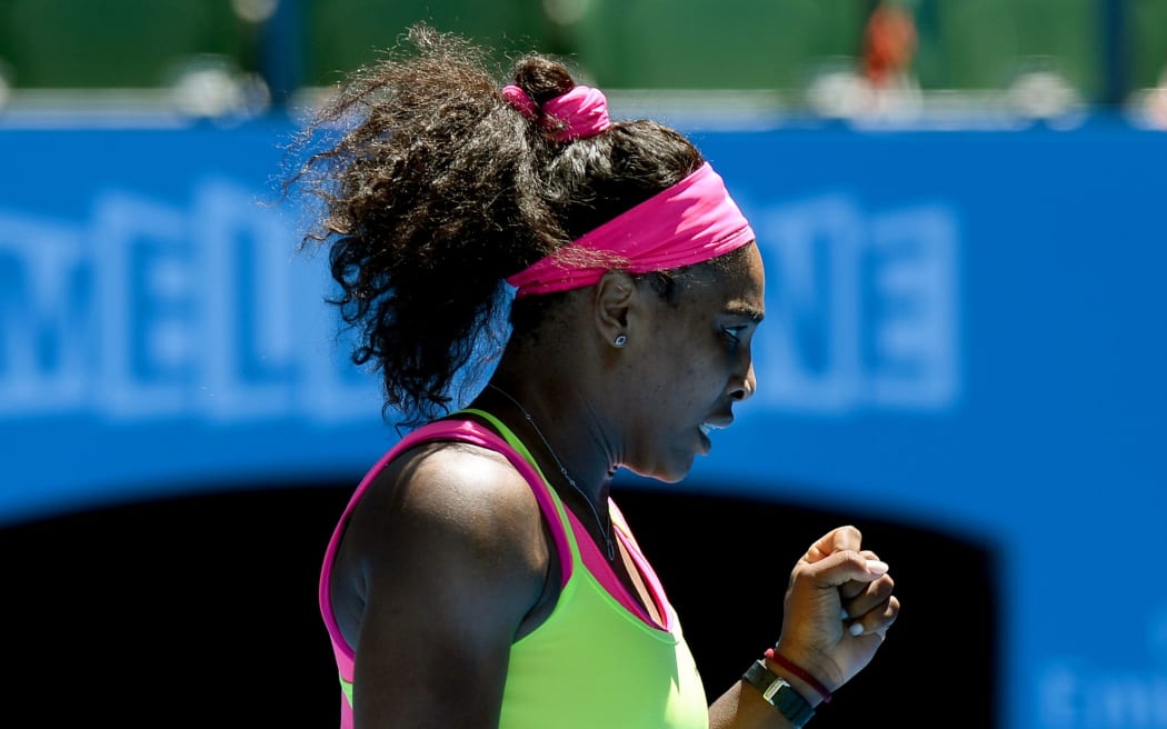 Five-time champion Serena Williams is looking ominous in Melbourne