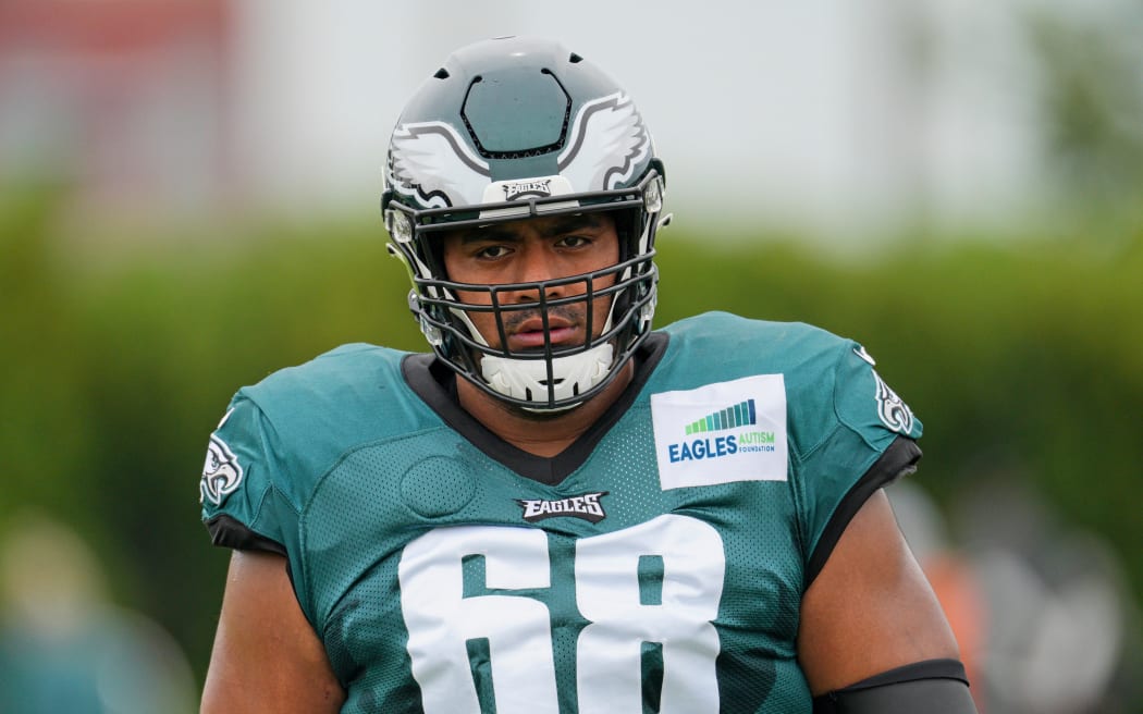 Philadelphia Eagles offensive tackle Jordan Mailata.