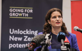Finance Minister Nicola Willis makes a pre-budget speech to the Hutt Valley Chamber of Commerce.
