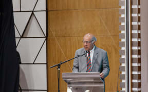 Fiji’s Speaker of Parliament Ratu Epeli Nailatikau addressing Parliamentarians on the health impacts of climate change.