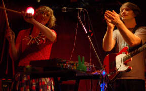 Gareth Shute and Amee Robinson of The Ruby Suns