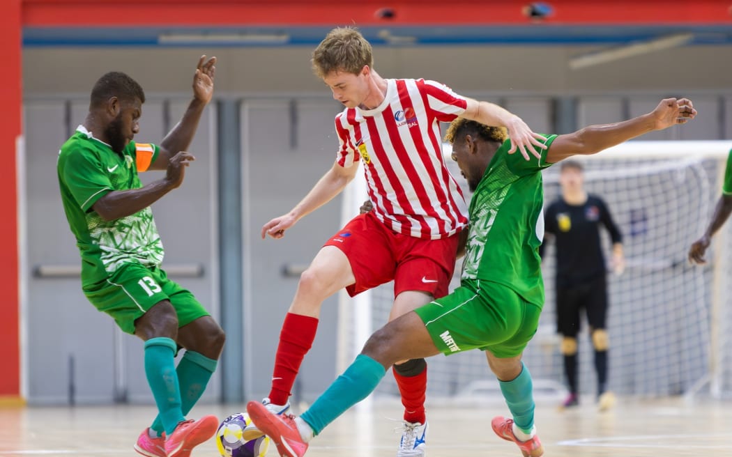 Solomon Islands club Mataks FC captured the OFC Futsal Men's Champions League 2025 title in Suva on Sunday, with an 8-7 win on penalties over Waikato Rapids.