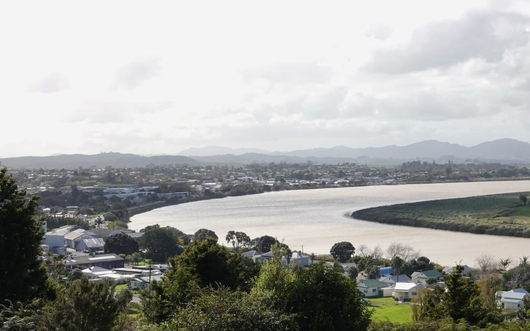 The Northern Wairoa River, seen here flowing through Dargaville, is Northland’s longest river.