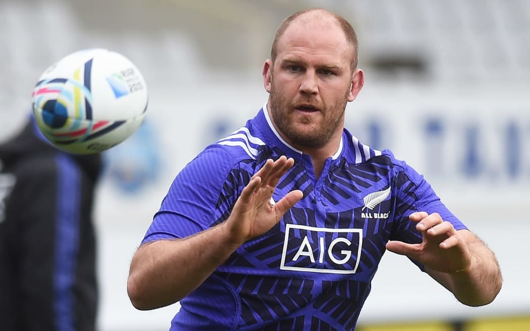 All Blacks prop Ben Franks