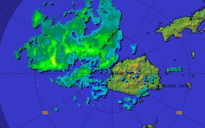 Tropical depression off Fiji