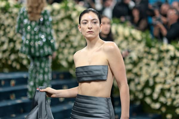 Lorde attends the 2025 Met Gala Celebrating "Superfine: Tailoring Black Style" at Metropolitan Museum of Art on May 05, 2025 in New York City.