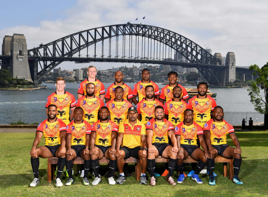 PNG's team for the World Cup Nines