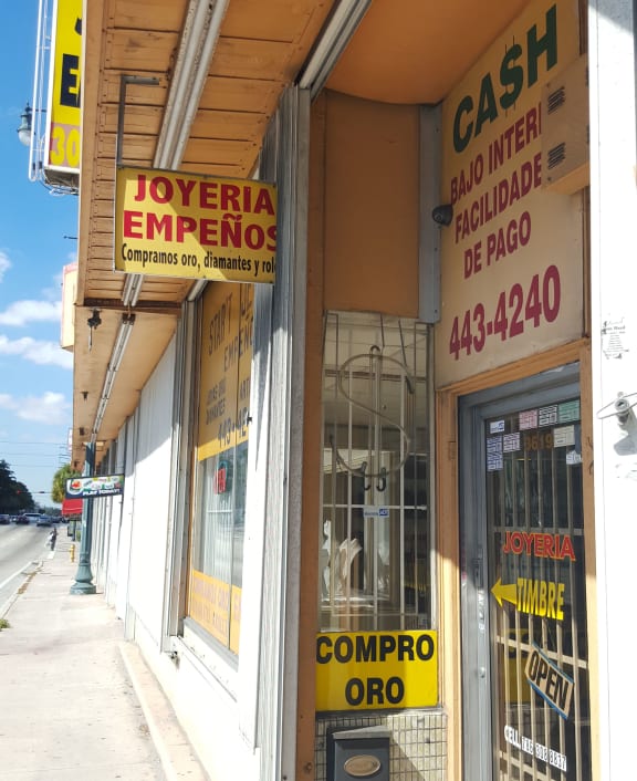 A pawn shop in Miami