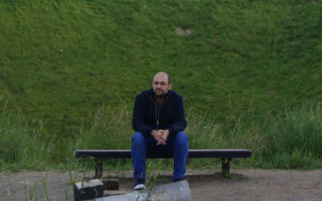 Afshin Dejbodi is a phone saleman in Auckland, but cannot get a visa because much of his income comes through commissions.