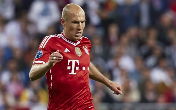 Bayern Munich's Arjen Robben