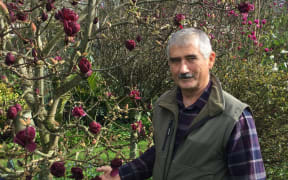 Vance Hooper at his Magnolia Grove property.