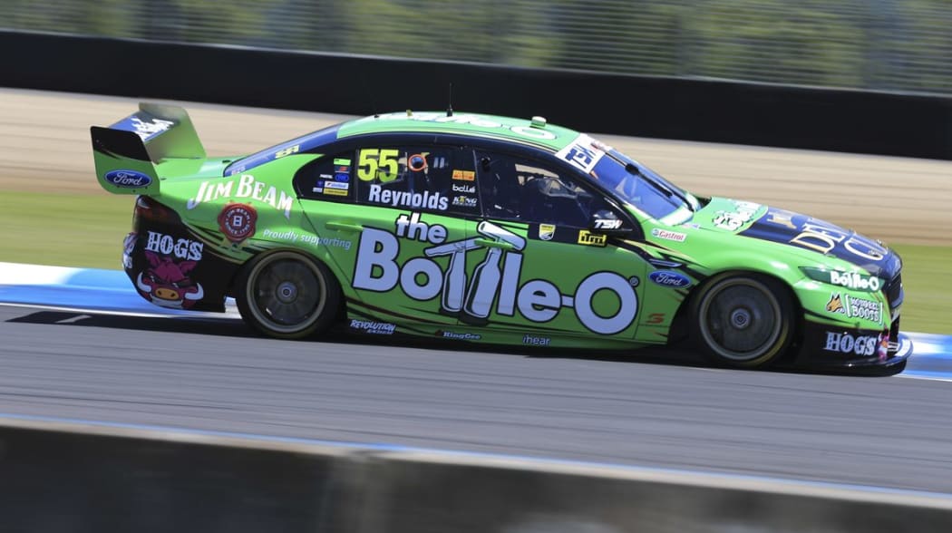 David Reynolds wins the second V8 Supercars race at Pukekohe, Auckland, New Zealand. Saturday, 07 November 2015. Copyright photo: John Cowpland / www.photosport.nz