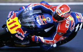 New Zealand's Simon Crafar during the 1998 Australian motorcycle Grand Prix held at Phillip Island.