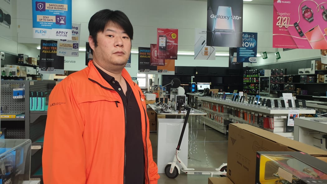 PB Tech store manager Donny Dong