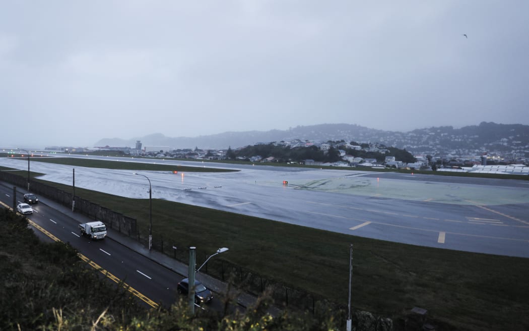 Wellington Airport had winds of 110km-110km on Thursday.