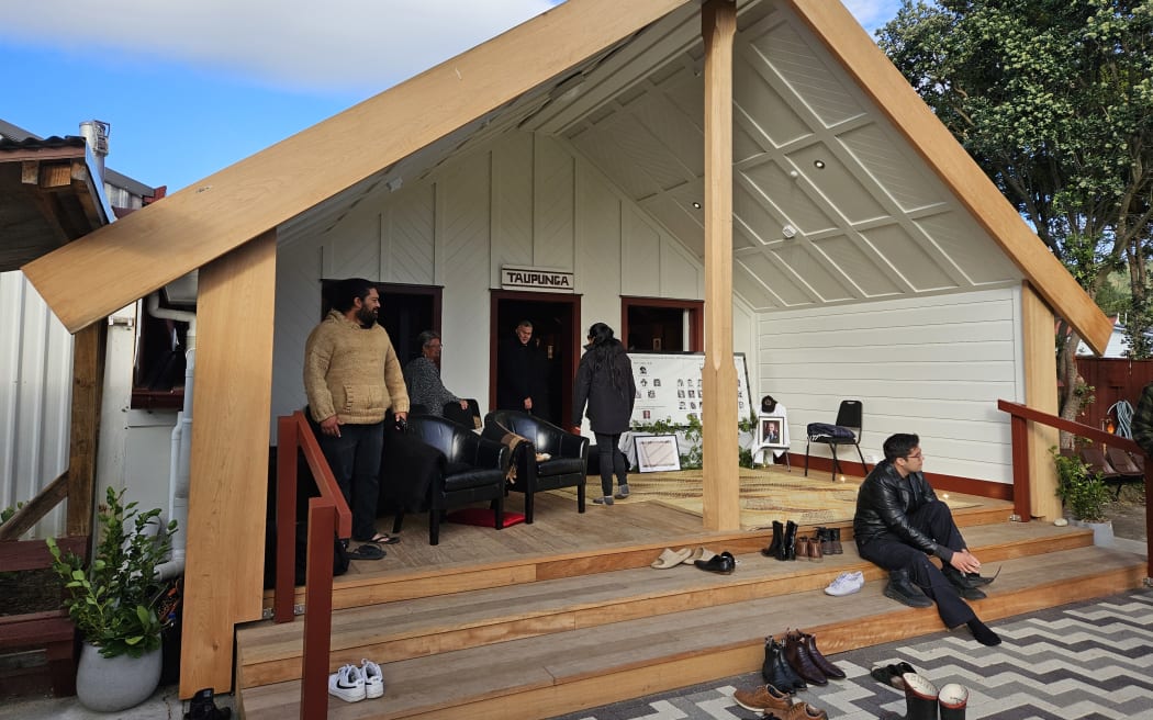 The refurbished wharenui Taupunga.