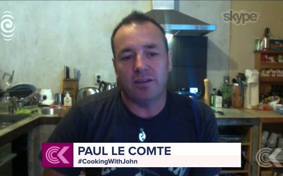 #CookingWithJohn joins Checkpoint with John Campbell live: RNZ Checkpoint
