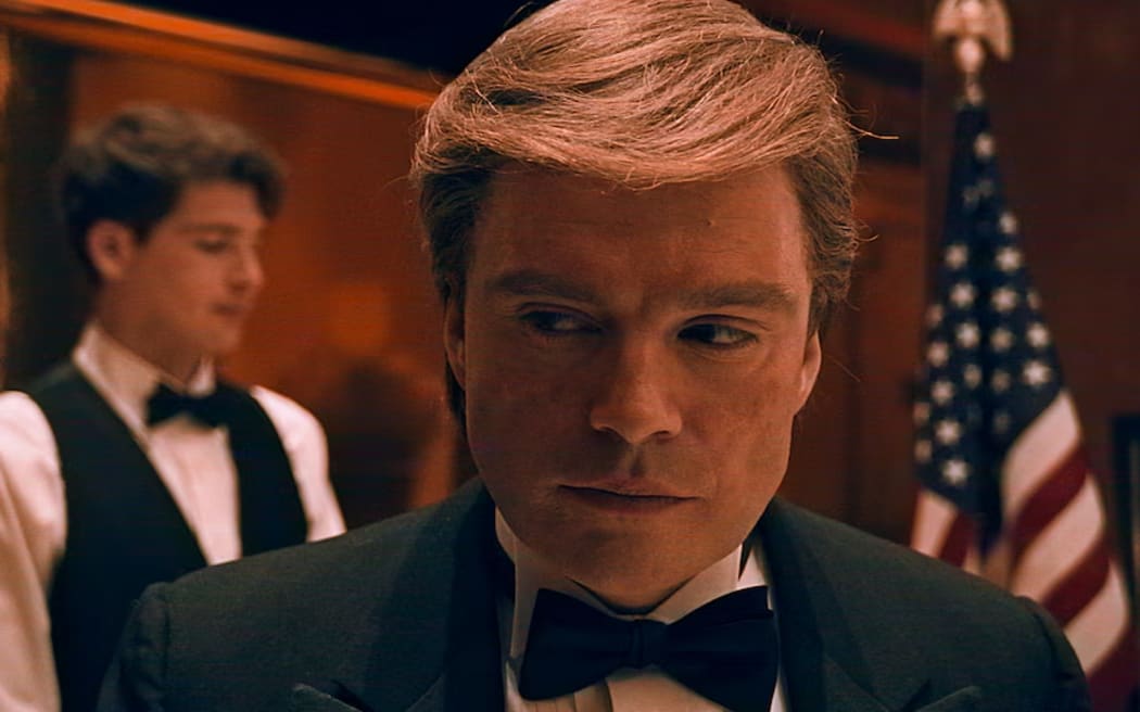 Sebastian Stan as a young Donald Trump in The Apprentice.