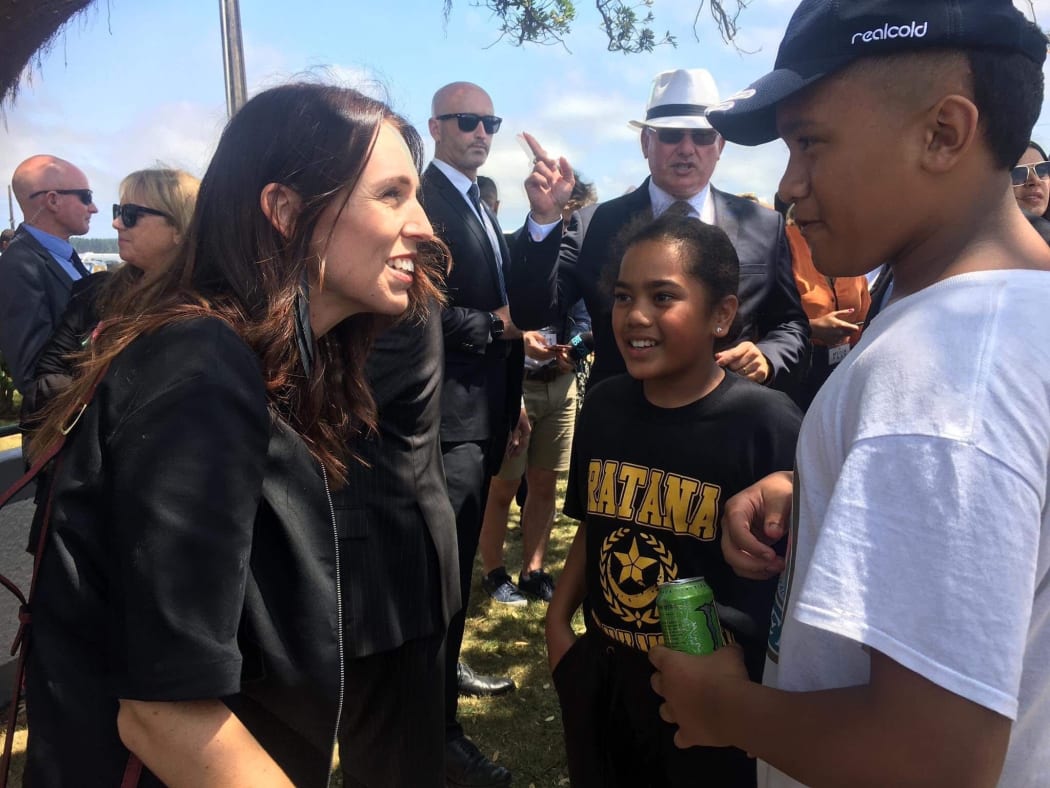 Prime Minister Jacinda Ardern at Rātana Pā.