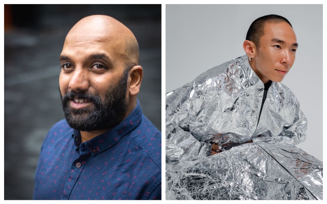 Ahilan Karunaharan (left) and Xin Ji are Asian Artist Fund Creative Fellows for 2025-26.