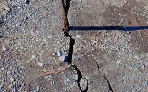 Damage from the PNG quake